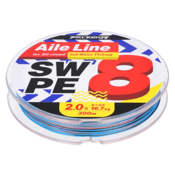 ファルケン R Aile Line 300m 2.0号 5カラー [エールライン SW PE X8]...