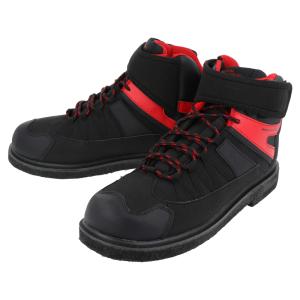 リアルメソッド フェルトスパイクシューズ 2XL ブラック×レッド REAL METHOD