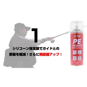 XOOX PEラインコートスプレーII 300mlの詳細画像1