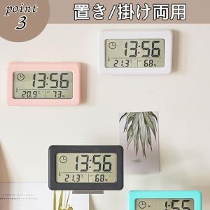 デジタル置き時計 デジタル置時計 電池 置時計...の詳細画像3