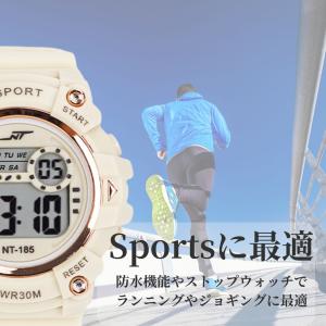 腕時計 デジタル デジタル腕時計 メンズ レデ...の詳細画像4