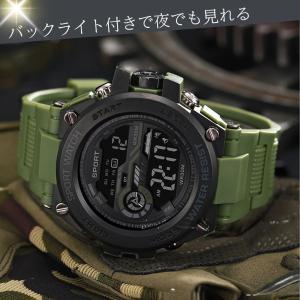 腕時計 メンズ デジタル デジタルウォッチ ミ...の詳細画像2