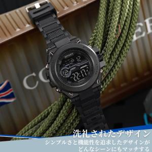 腕時計 メンズ デジタル デジタルウォッチ ミ...の詳細画像4