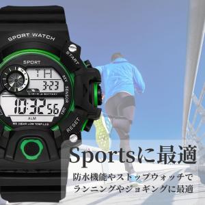 腕時計 デジタル メンズ キッズ 男子 子供 ...の詳細画像5