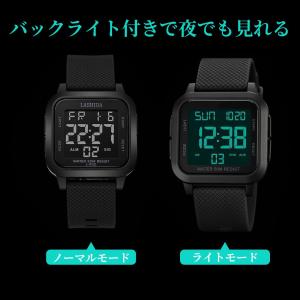 デジタル腕時計 おしゃれ 腕時計 デジタル メ...の詳細画像2