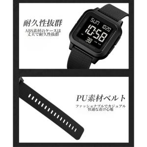 デジタル腕時計 おしゃれ 腕時計 デジタル メ...の詳細画像4