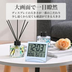 置き時計 デジタル ミニ 卓上 置時計 電池式...の詳細画像3