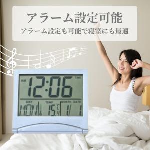 置き時計 デジタル ミニ 卓上 置時計 電池式...の詳細画像4