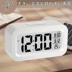 置き時計 小さい デジタル デジタル置時計 電...の詳細画像5