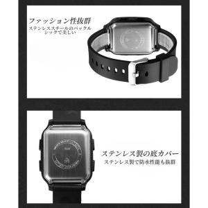 腕時計 レディース メンズ キッズ デジタルウ...の詳細画像5