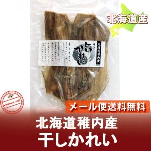 北海道の珍味 かれい 送料無料 酒の肴に 大東食品 北海道産 干しカレイ(干しかれい) 1個(1袋) 価格 1330 円 送料無料 珍味 メール便