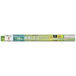 オーム電機 直管LEDランプ 15形相当 G13 昼白色 グロースタータ器具専用 片側給電仕様 LDF15SS・N/6/8 06-0913 OH｜pointpop