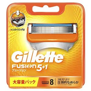 ジレット フュージョン5+1 マニュアル 髭剃り カミソリ 男性 替刃8個入｜pointpop