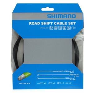 シマノ(SHIMANO) リペアパーツ シフトケーブルセット オプティスリック ROAD ブラック Y60198010