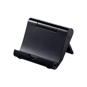 サンワサプライサンワサプライ iPadスタンド スマホ・タブレット対応 角度調整可 コンパクト ブラック PDA-STN7BK｜pointpop