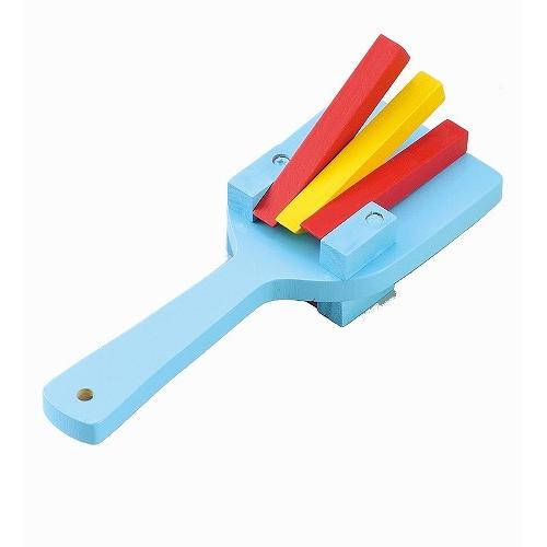 アーテック ArTec カラーなるこ 水色 キッズ ダンス 幼稚園 完成済 よさこい 民謡 木製 低...