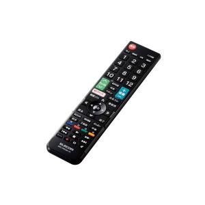 【正規代理店】 エレコム ERC-TV02BK-TO (ブラック) TかんたんTVリモコン 東芝用