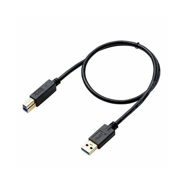 【3個セット】エレコム DH-AB3N10BK USB3.0 ケーブル USB3.0(Aタイプ)端子...