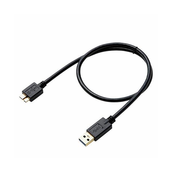【2個セット】エレコム DH-AMB3N05BK USB3.0 ケーブル USB3.0(Aタイプ)端...