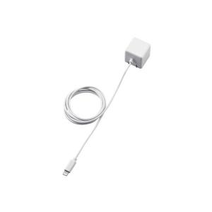【正規代理店】 エレコム MPA-ACL01WH USB コンセント 充電器 5W Lightningケーブル 1.0m iPhone (iPhone13シ