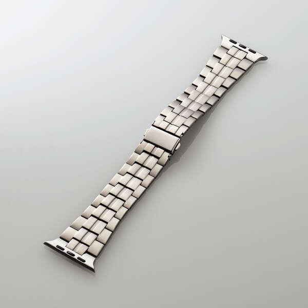 エレコム AW-49BDTITSV Apple Watch 用 49 45 44 42mm チタン ...