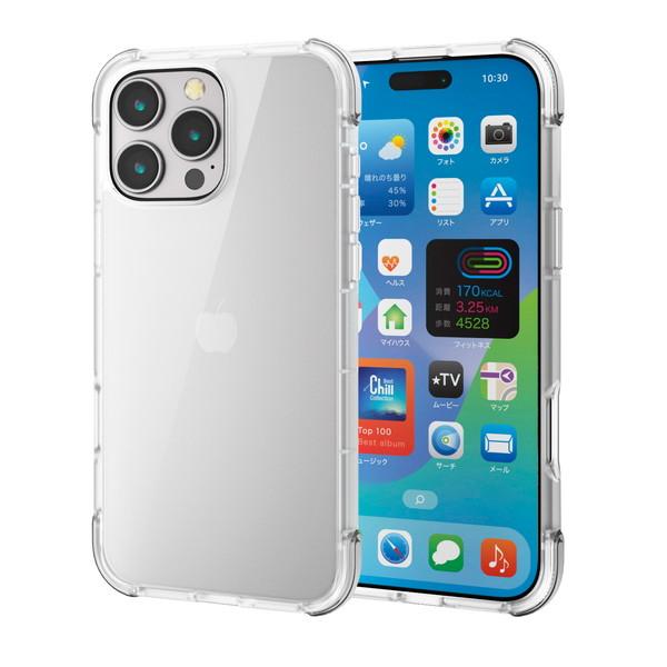 PM-A24DHVAIRCR iPhone 16 Pro Max ケース ハイブリッド 衝撃吸収 軽...