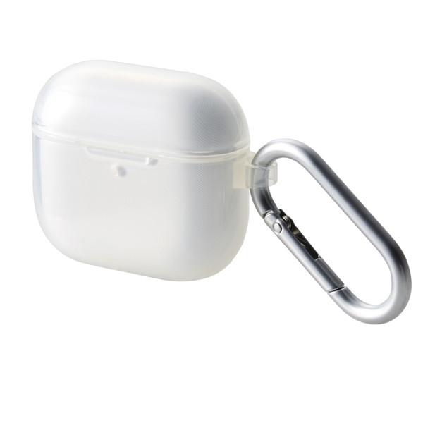 エレコム AVA-AP06UCCR AirPods 4 ケース 用 ソフト カバー ( ワイヤレス ...