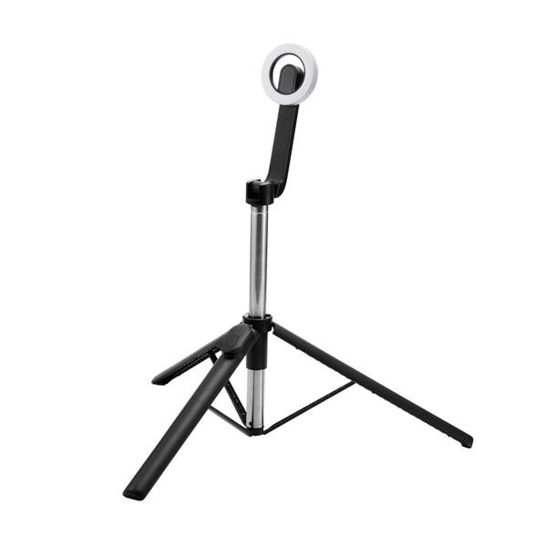 エレコム P-STSRM01100BK 三脚 自撮り棒 マグネット スマホスタンド Bluetoot...