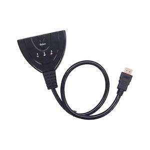 HDMI切替器 HDMIセレクター 入力3ポート-出力1ポート