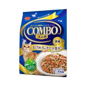 【2個セット】 コンボ キャット まぐろ味・カニカマ・小魚添え 700g フード 猫 ネコ ねこ キ...