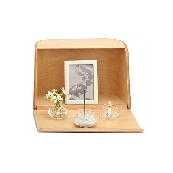 【2個セット】 やさしい時間祈りの手箱ナチュラル 日本香堂 仏具