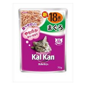 【16個セット】 カルカン パウチ 18歳から まぐろ 70g キャットフード 猫 ネコ ねこ キャ...