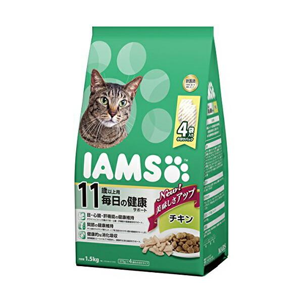 アイムス ( IAMS ) シニア猫 11歳以上用 毎日の健康サポート チキン 1.5kg キャット...