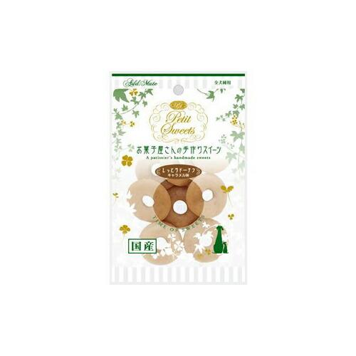 (6個セット) ペティオ Petit Sweets ペティオスイーツ しっとりドーナツ キャラメル味...