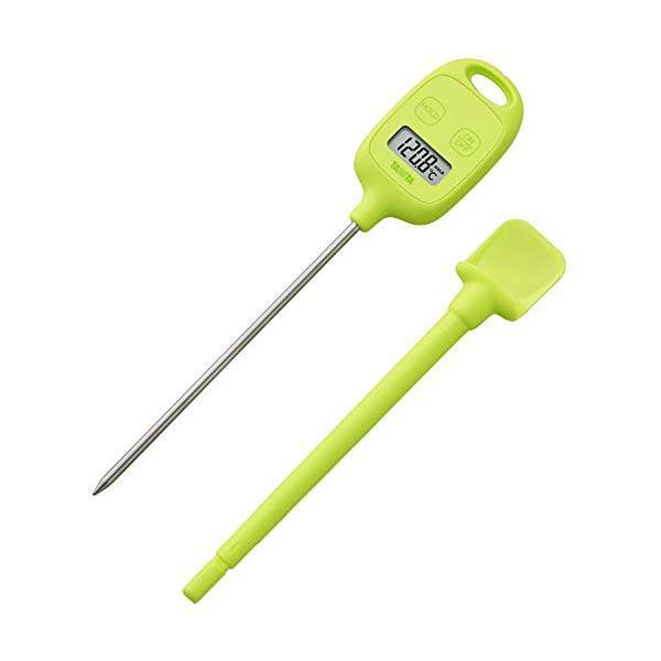 (5個セット) タニタ 温度計 料理 調理 50~240度 グリーン TT-583 GR スティック...