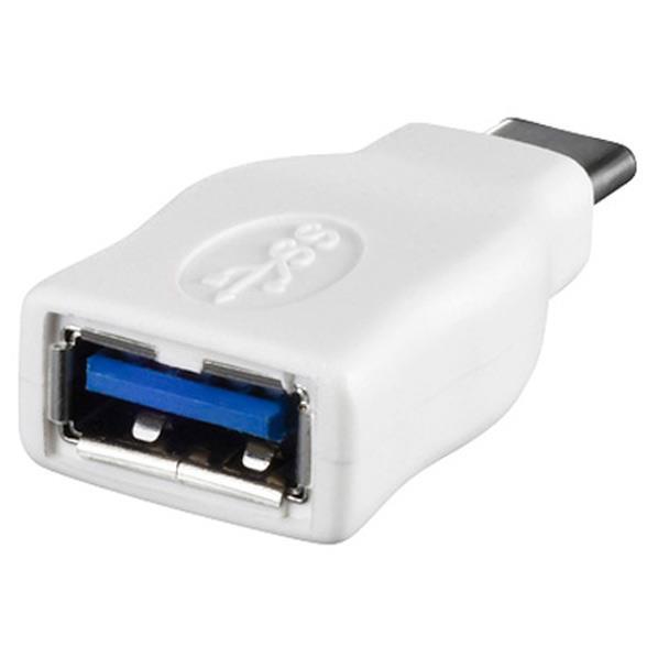 バッファロー BSUAMC311ADWH USB3.1 Gen1変換アダプタ(Aメス to C) ホ...