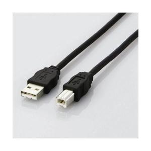 【正規代理店】 エレコム USB2-ECO30 USBケーブル B USB2.0 (USB A オス to USB B オス) RoHS指令準拠 3m ブラ｜pointshoukadou