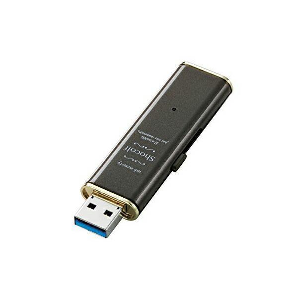 【2個セット】エレコム MF-XWU332GBW USBメモリ USB3.1(Gen1) スライド式...