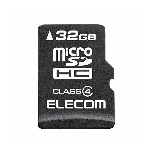 【正規代理店】 エレコム MF-MSD032GC4R 2014年モデル microSD 32GB C...