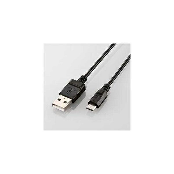 【7個セット】エレコム U2C-JAMB03BK エコ USBケーブル 2.0 A-microB 0...