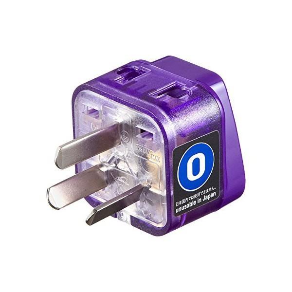 海外電源変換アダプタエレプラグW-O2 ( オーストラリア ) TR-AD16 海外用 電源プラグ ...