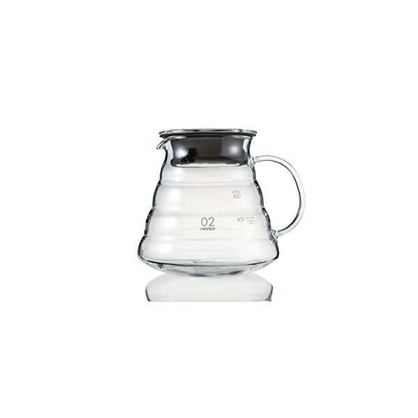 【10個セット】 HARIO ハリオ V60レンジサーバー600クリア 透明ブラック 600ml 2...