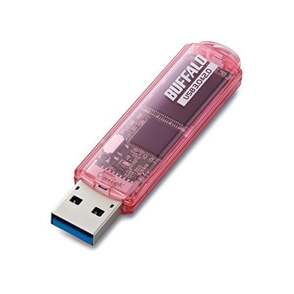 バッファロー iBUFFALO-USB3.0対応 USBメモリ スタンダード 32GB ピンク RU...