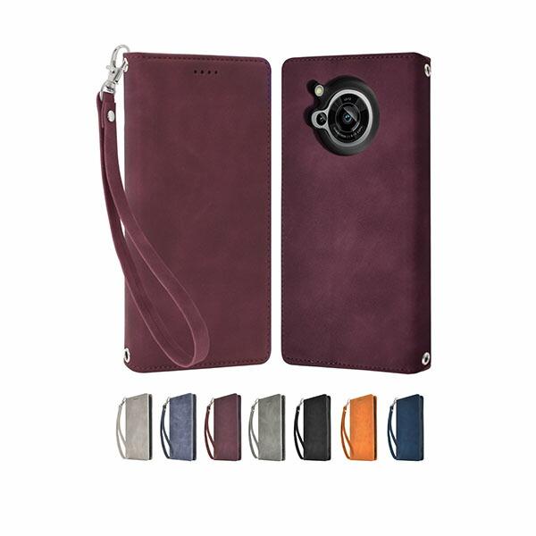 shizukawill AQUOS R7 手帳型 ケース アイファンデ2 SHAQR7IF2CR