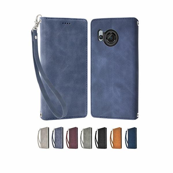 shizukawill AQUOS R8 手帳型 ケース アイファンデ2 SHAQR8IF2BL