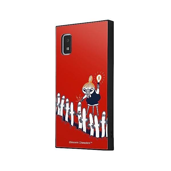 イングレム AQUOS wish3 ケース ムーミン 耐衝撃 カバー KAKU リトルミイとニョロニ...