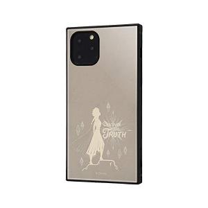イングレム iPhone 11 Pro ケース 耐衝撃 カバー KAKU Disney ディズニー アナと雪の女王2/エルサ 01 IQ-DP23K3TB-FR024