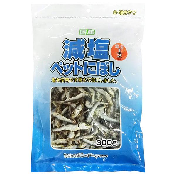 (3個セット) 藤沢商事 減塩ペットにぼし 300g おやつ フジサワ ペット