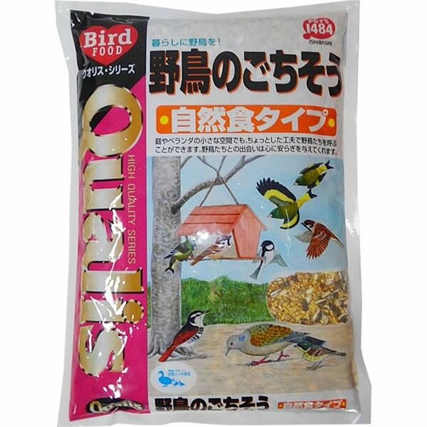 【3個セット】 ペッズイシバシ クオリス 野鳥のごちそう 1.3kg