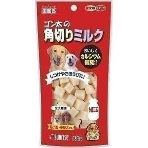 (6個セット) マルカン サンライズ ゴン太の角切りミルク 100g